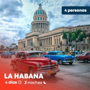 LA HABANA - 4 personas
