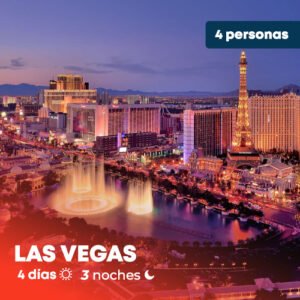 LAS VEGAS - 4 personas