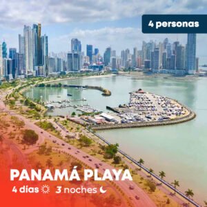 PANAMÁ PLAYA - 4 personas