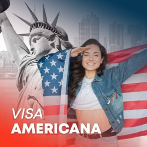 VISA AMERICANA - una persona