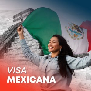 VISA MEXICANA - una persona